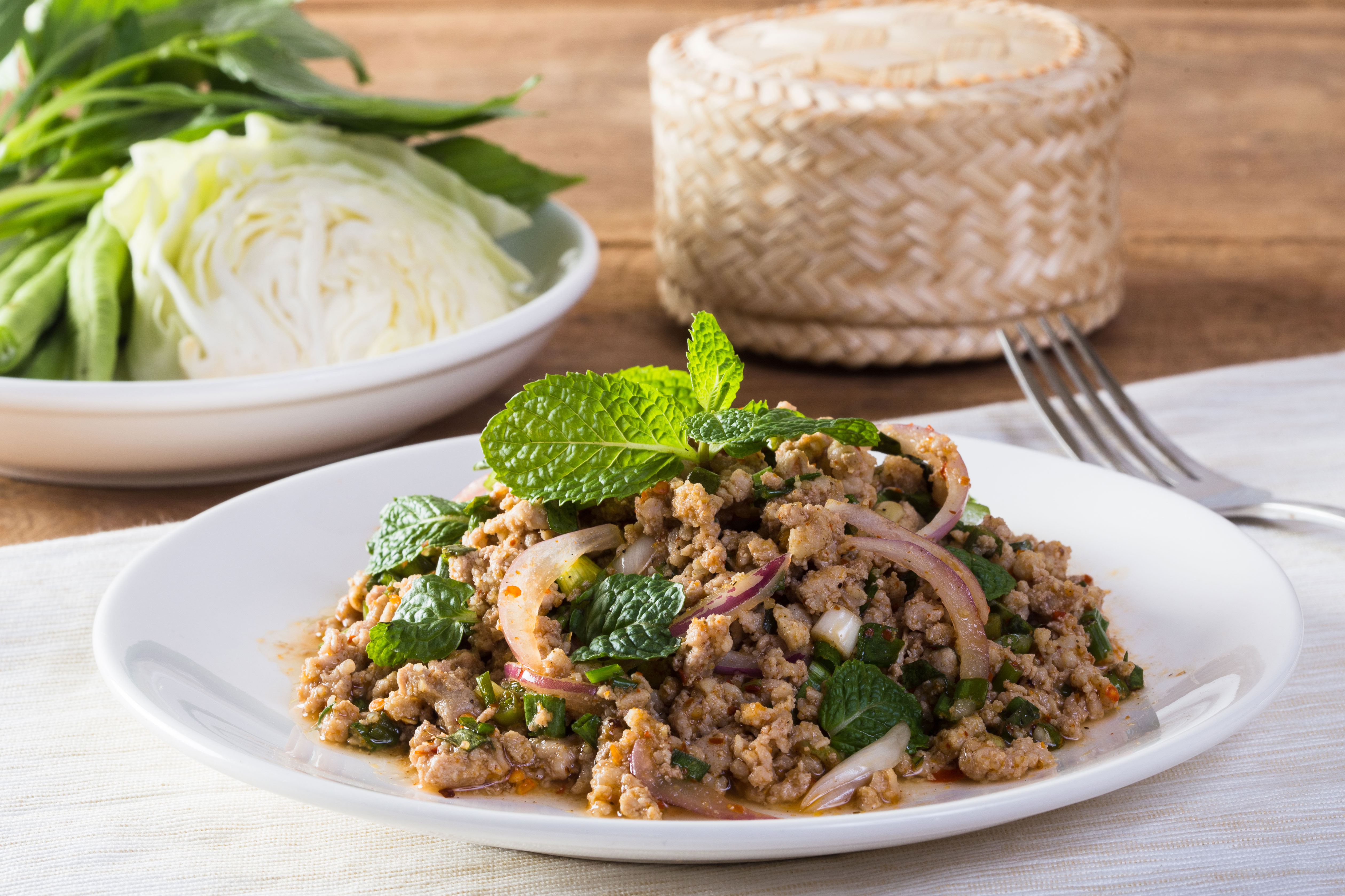 ลาบหมู
